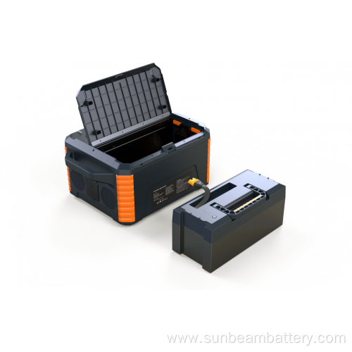 Energy storage portable power generator